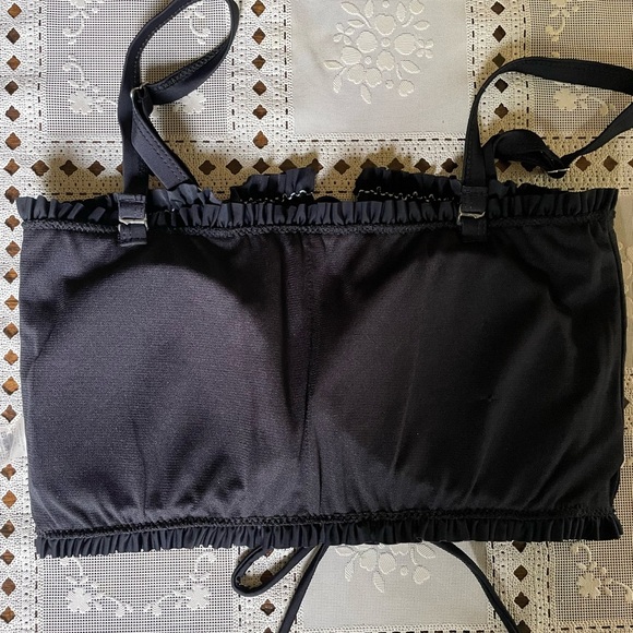 Corset like smocked tube top-medium like new - Picture 4 of 6